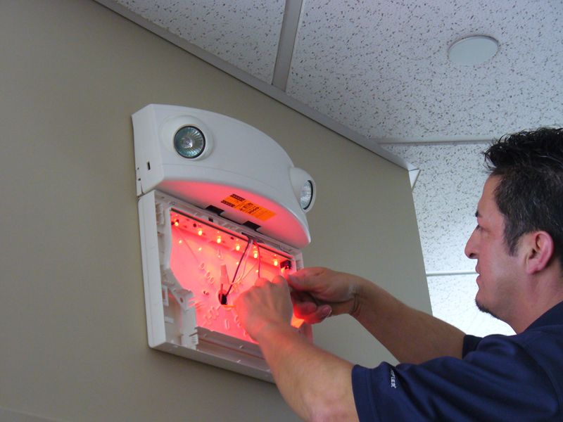 Emergency Exit Light Inspection and Installation, Chicago, Aurora