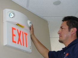 Emergency Exit Light inspection