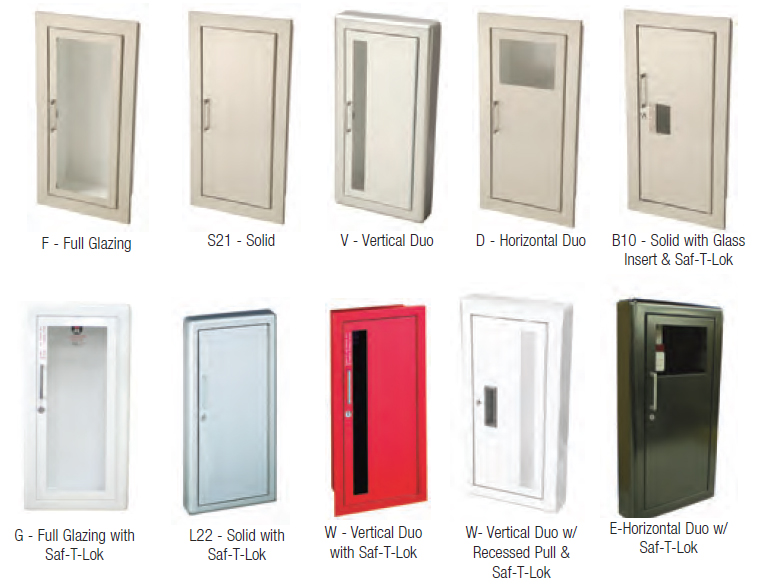 Fire-Extinguisher-Cabinet-Door-Styles
