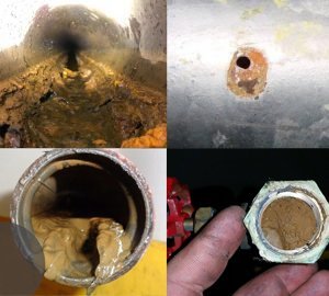 Sprinkler Pipe Corrosion – Pinhole Leak – Obstruction Mitigation