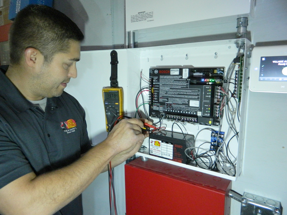 security system servicing