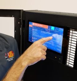NOTIFIER INSPIRE Fire Alarm Panel Technician