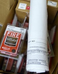 Fire Alarm System Parts and Plans