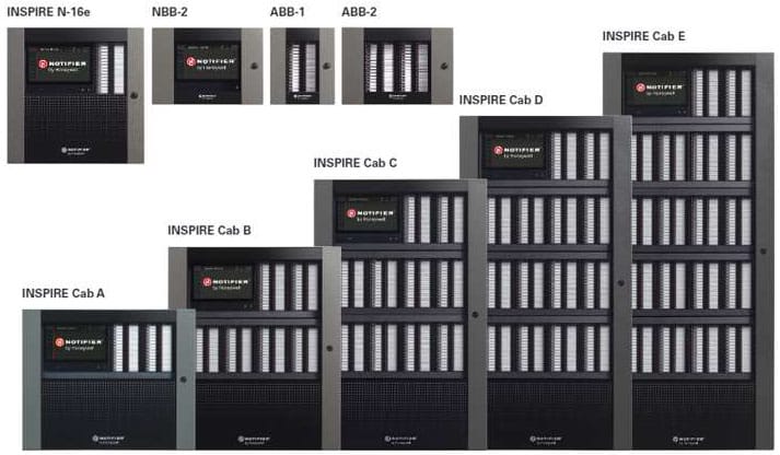 NOTIFIER INSPIRE CAB-5 Cabinets